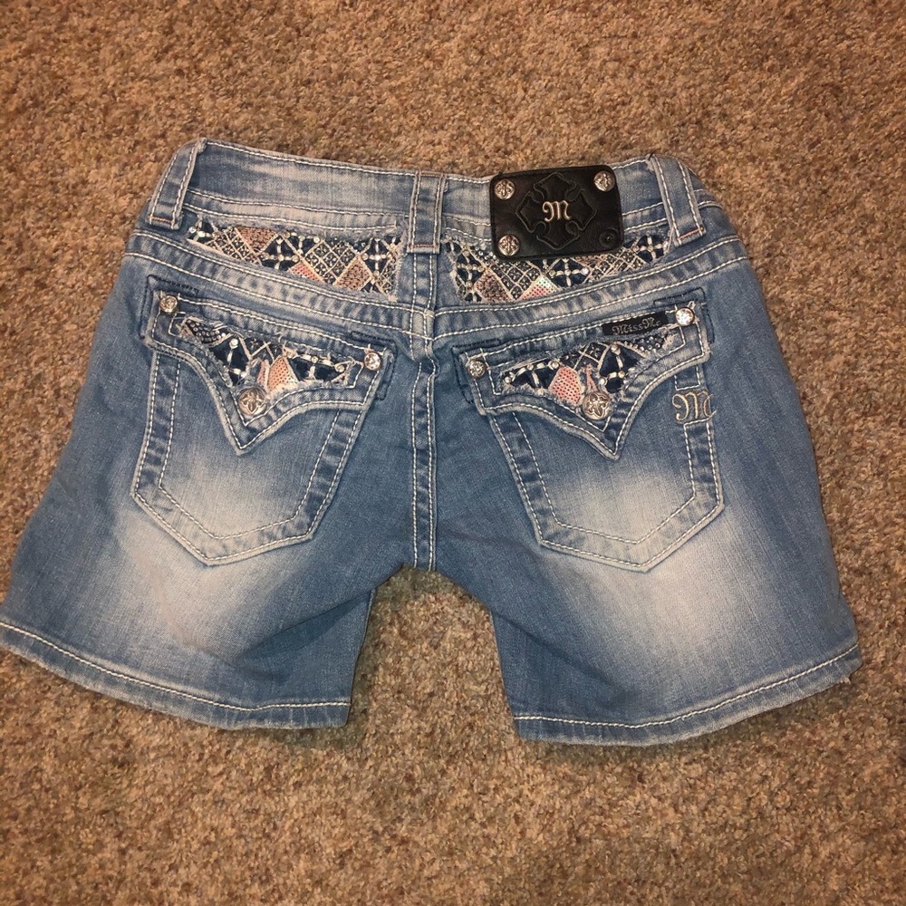 Miss me jean shorts with 6” inseam